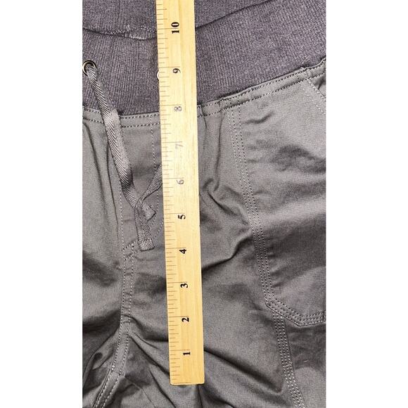 NWT Flamingals Drawstring Waist Mid-Rise Straight Leg Gray Pants Women's Medium - Picture 3 of 7